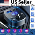 Transmisor FM Bluetooth 5.0 Coche | Manos Libres Doble USB